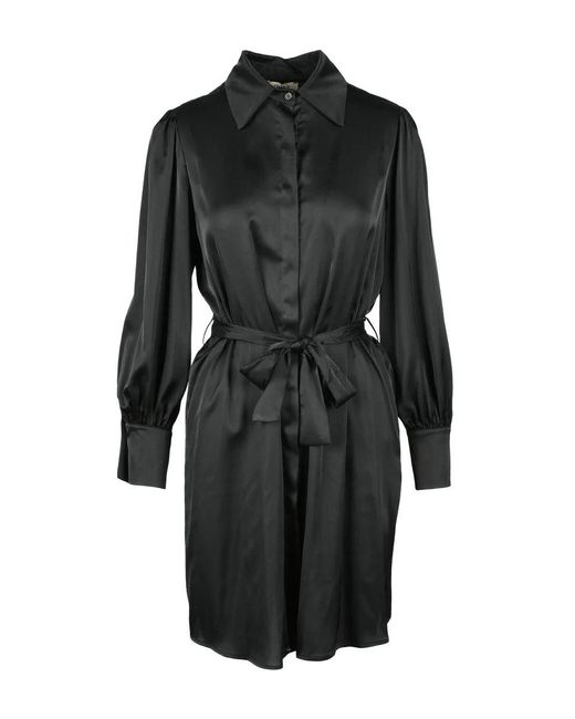 Think! Black Polyester Dress