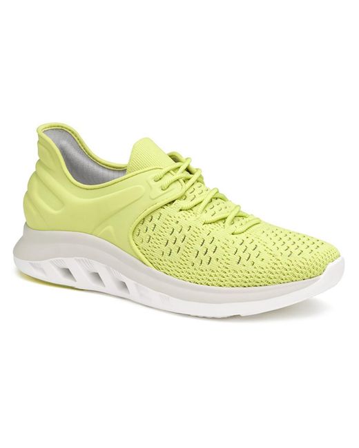 Johnston & Murphy Yellow Activate Fitness Workout Casual And Fashion Sneakers