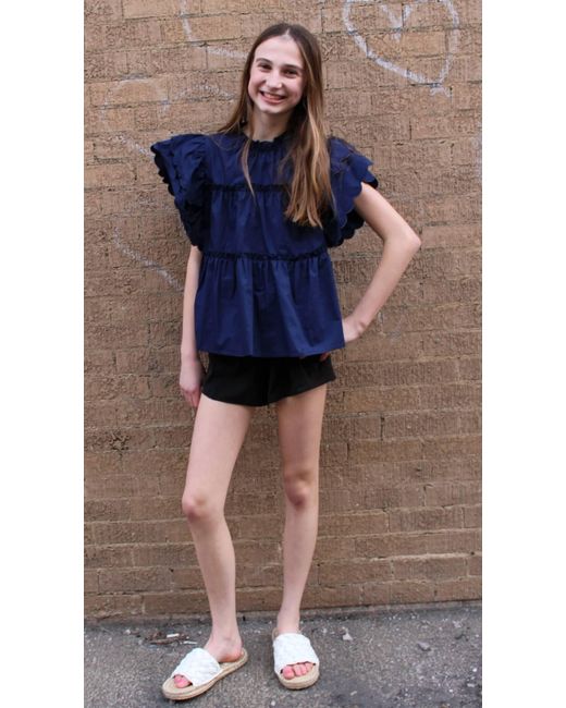 TCEC Blue Nala Top