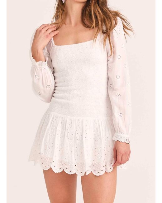 LoveShackFancy Pink Jayce Dress