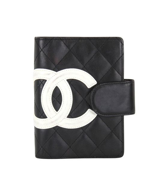 Chanel Black Cambon Leather Wallet (pre-owned)