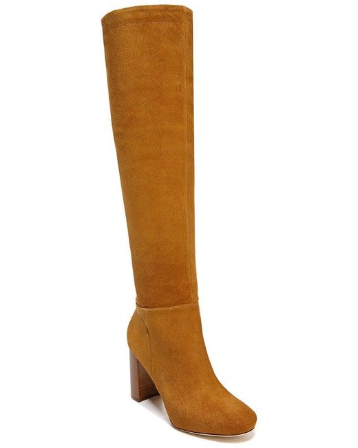 Vince Bexley Leather High Shaft Boot in Brown Lyst