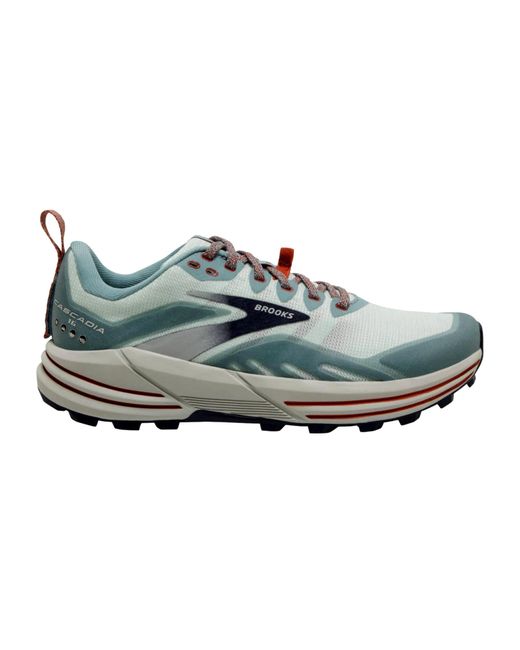 Brooks Blue Cascadia 16 Aqua Tourmaline Rooibos Tea 120363-1B-480