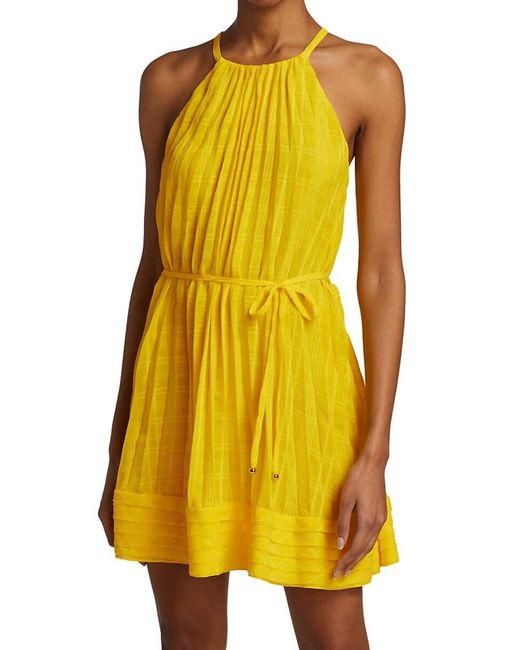 Ramy Brook Yellow Bobbi Dress