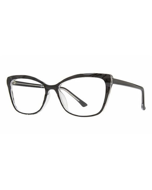 Soho Black 1065 Cat-Eye Glasses