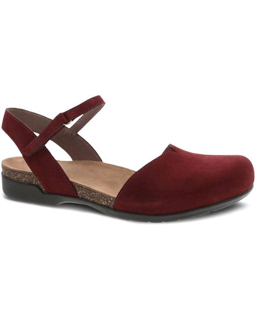 Dansko Red Rowan Shoes