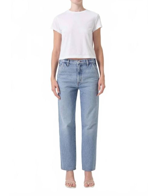 Agolde Blue Cooper Trouser