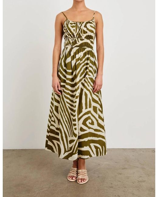 Rails Metallic Fatima Printed Maxi Sundress