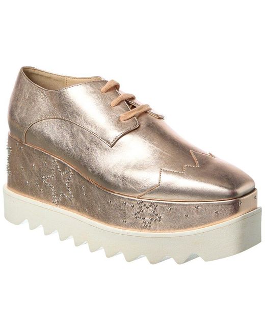 Stella McCartney White Elyse Platform Sneaker