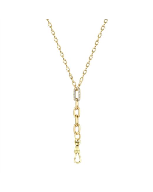 Zoe Chicco Metallic Necklace In Gold