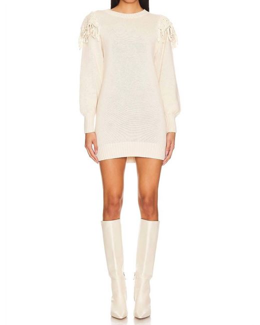 Cleobella White Danielle Sweater Dress
