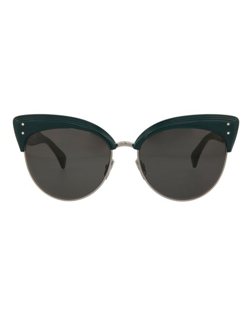 Alaïa Black Cat Eye-frame Acetate Sunglasses