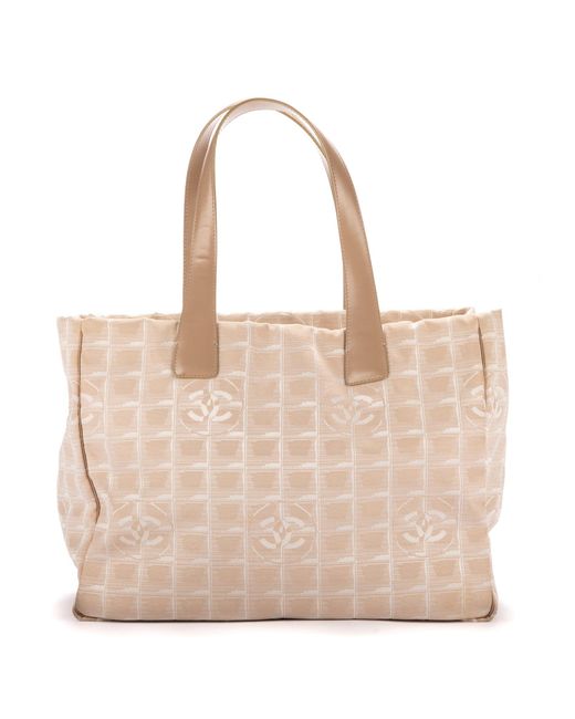 Chanel Travel Line Tote in Natural