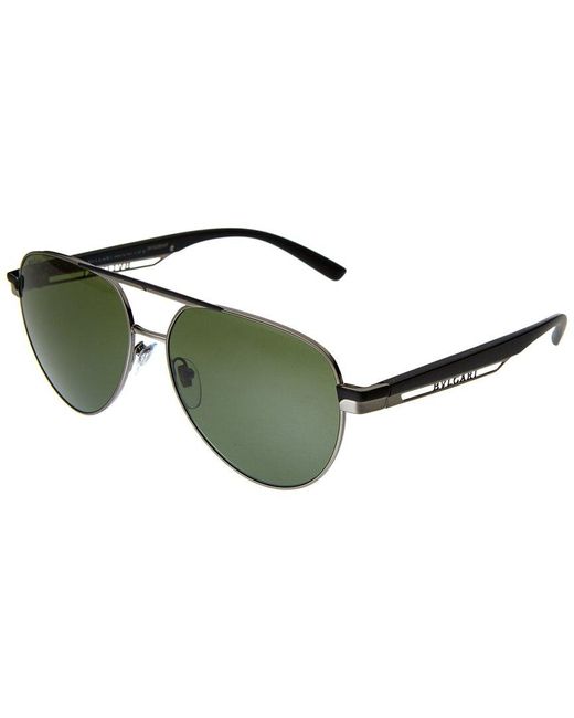 BVLGARI Green Bv6189 58mm Sunglasses