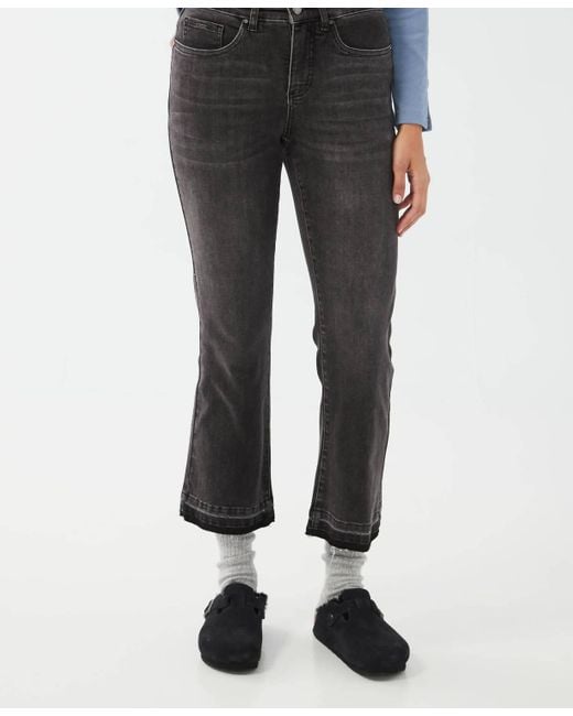 Fdj Black Olivia Boot Cut Jean