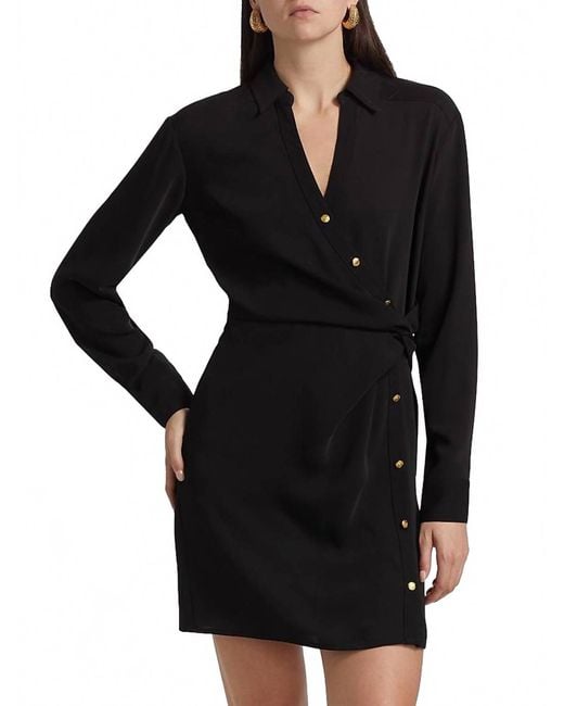 Veronica Beard Black Mini Wright Dress