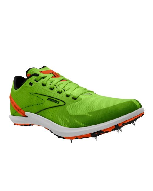 Brooks Green Draft Xc Spike Shoes