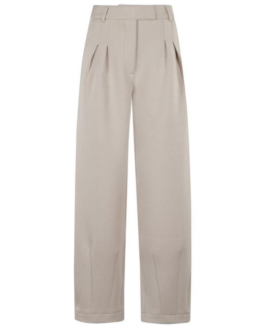 Remain White Soft Cocoon Pants