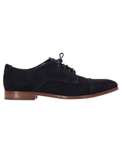 Jimmy Choo Blue Laced Derby Shoes