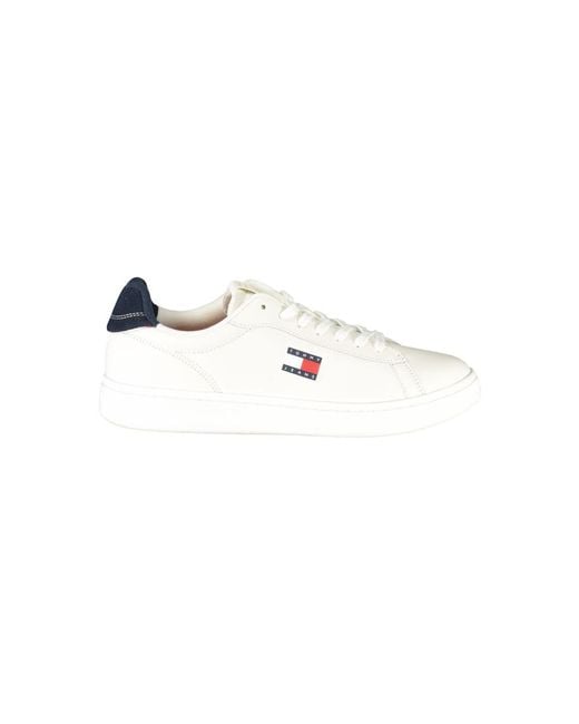 Tommy Hilfiger Metallic Leather Sneaker for men