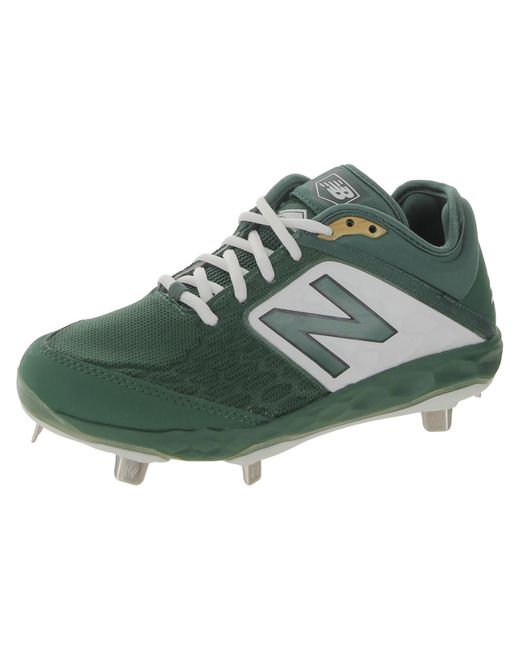 New Balance Green Low-cut 3000v4 Metal Sport Cleats Baseball Shoes for men