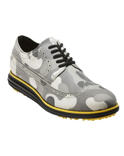 Cole Haan Original Grand Wind Ox Golf Leather Oxford Golf Shoes in