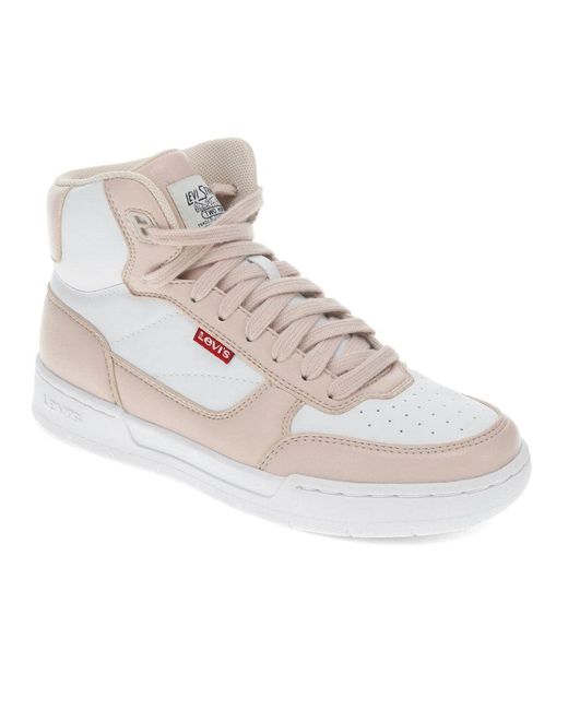 Levi's Gray Venice Synthetic Leather Casual High Top Sneaker Shoe