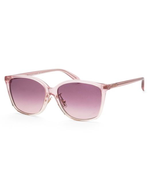 COACH 57mm Pink Sunglasses Hc8361f-57387w-57