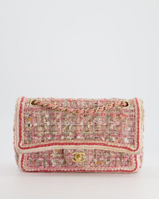 Chanel Pink Medium Classic Double Flap Bag