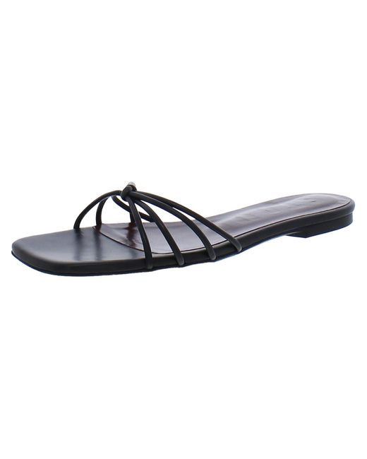 Staud Black Pippa Slides Sandal Flip-flops