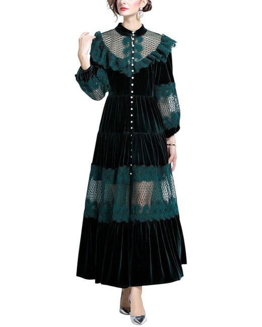 DZA Black Maxi Dress