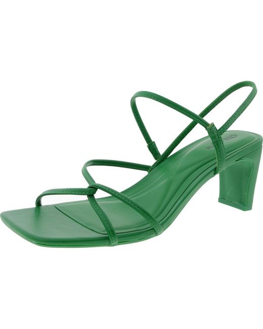 On 34th Green Cloverr Comfort Insole Square Toe Strappy Sandals
