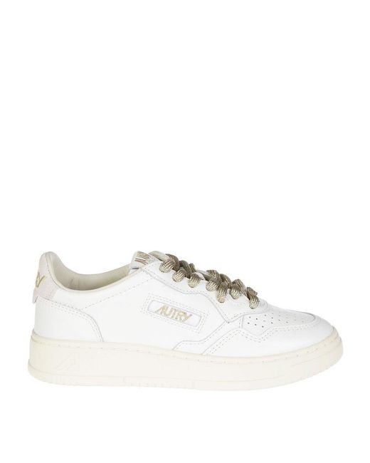 Autry White Medalist Low Wom Sneaker