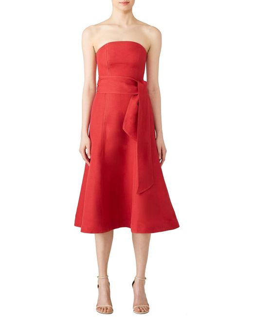 C/meo Collective Red Confessions Dress