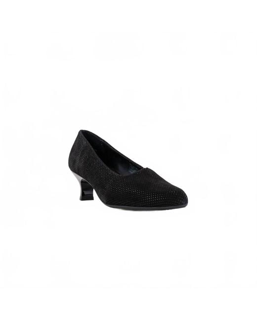Ara Black Kit Heel