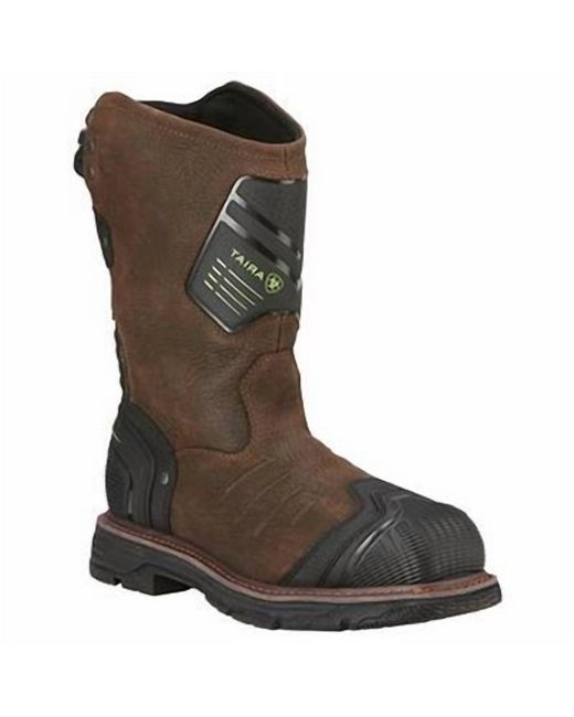 Ariat Brown Composite Toe Catalyst Vx Waterproof Work Boots for men