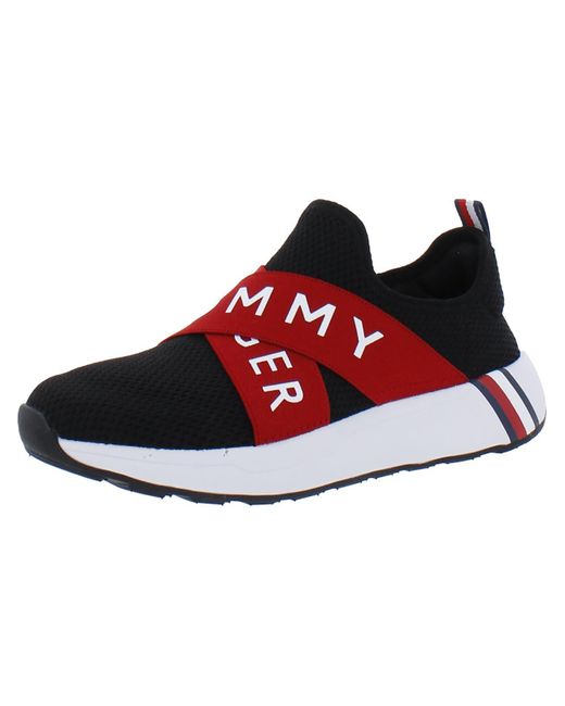 Tommy Hilfiger Red Amyna Trainer Fitness Slip-on Sneakers