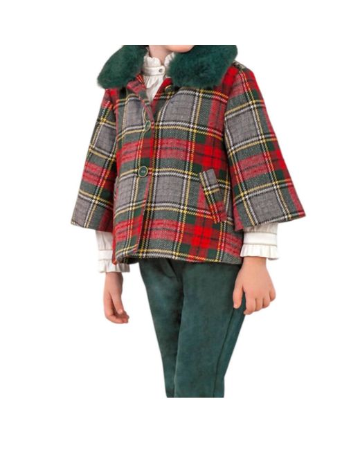 ABEL & LULA - Plaid Dress - Red main image 1