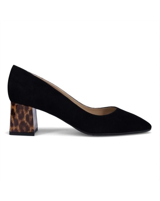 Ron White Blue Lucille Pump Heel