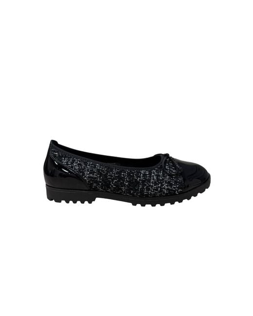 Gabor Black Ballet Flats
