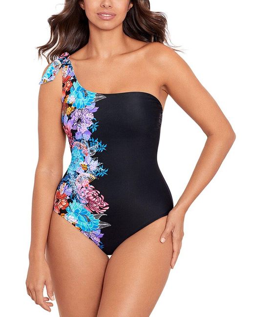 Skinny Dippers Blue Pukalani Mary-kate One-piece
