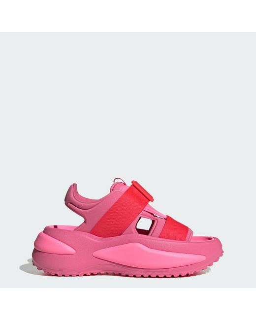 Adidas top sandals pink