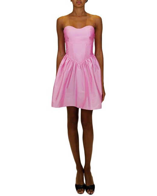slim fit dress slacks Loverde Fit-And-Flare Mini Dress Trellis Verte / 2