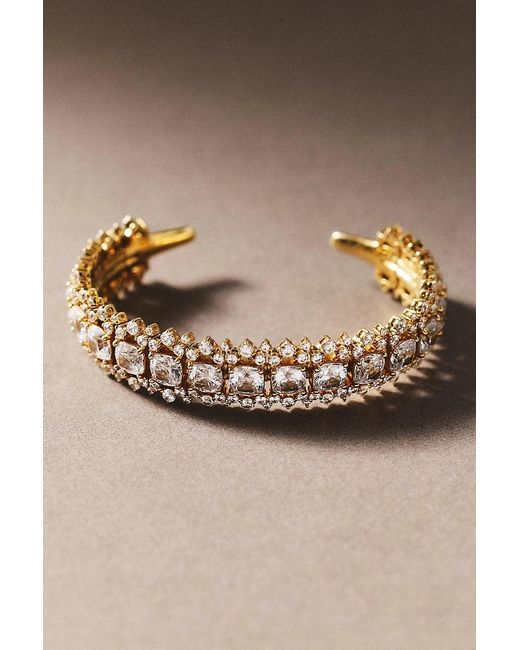 Nadri Brown Avalanche Cuff Bracelet