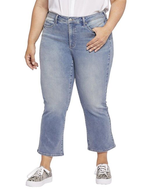 NYDJ Blue Plus Fiona Spellbound Slim Jean