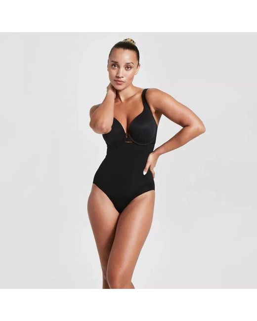 Spanx Black Assets By Xl Remarkable Results High-Waist Control Briefs Jdm010
