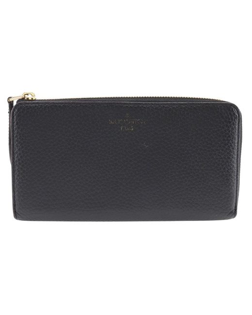 Louis Vuitton Black Comete Leather Wallet (pre-owned)