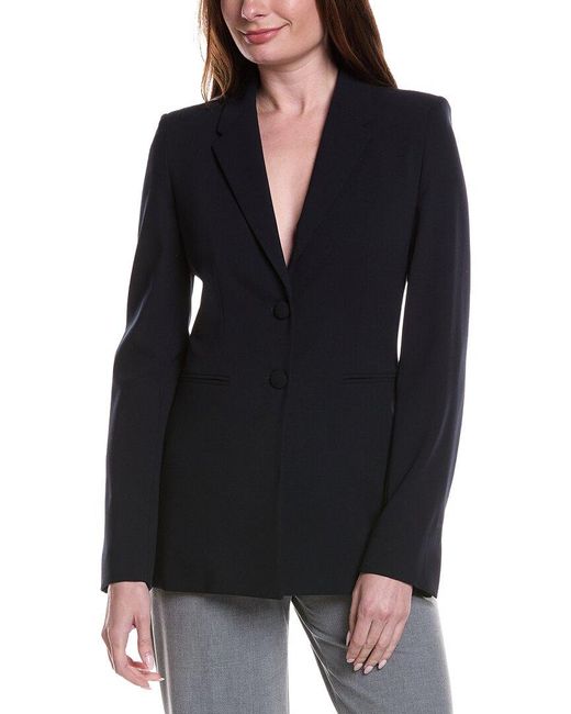 FFORME Black Bennet Tailored Wool-Blend Jacket
