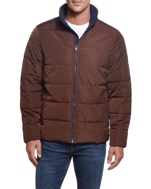 Weatherproof Quilted Water Resistant Puffer Jacket in Brown for Men Lyst