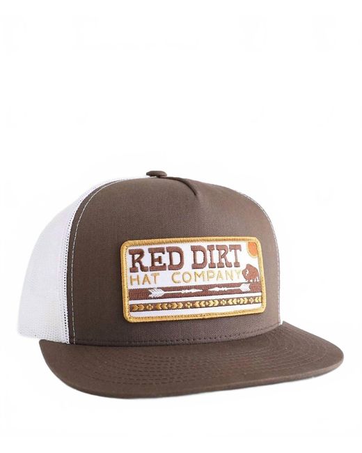 Red Dirt Hat Co. Brown Arrows Trucker Hat